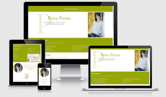 Website Logopädie Petra Prenn