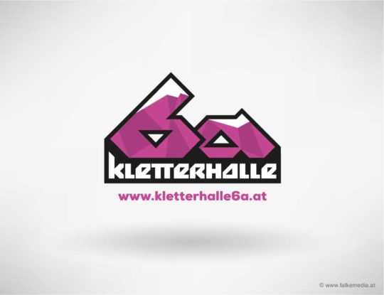 Logoentwicklung Kletterhalle 6a