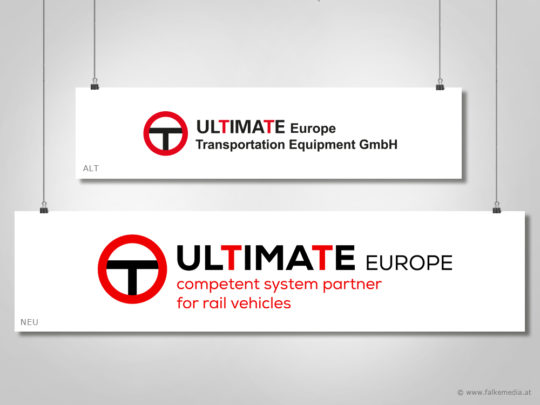 Logoentwicklung von ULTIMATE Europe