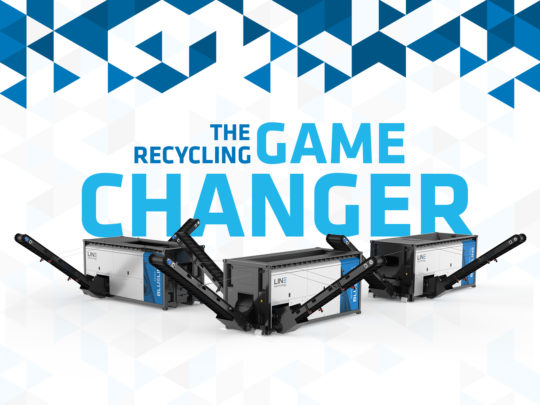 "The Recycling Game Changer" - Slogan der LINETECHNOLOGY GmbH